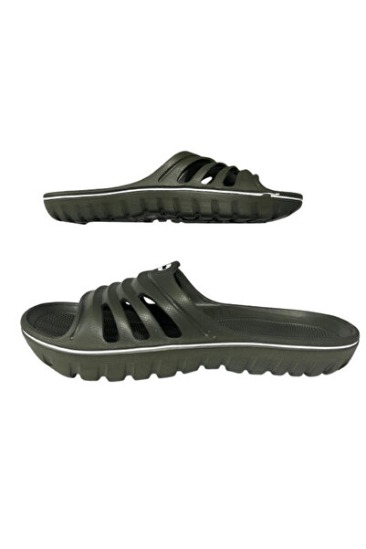 Akınal Bella Χακί Υπερελαφριές Καλοκαιρινές Παντόφλες για Πισίνα, Θάλασσα, Πα...