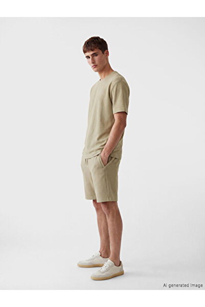 LC Waikiki Quality Parts from Çelebi Store Standart Fit Ottoman Men's Shorts