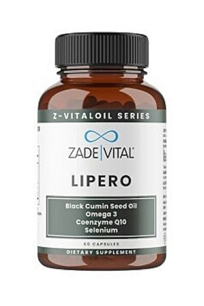 Zade Vital Lipero 60 Kapsül (Omega 3, Çörek Otu yağ, koenzim q10, Selenyum