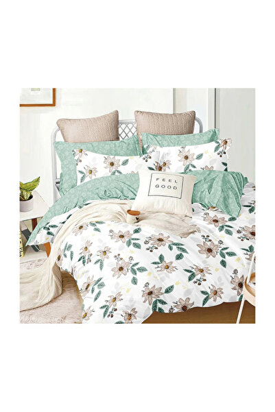 Casa Pucioasa Finet 4-Piece Bedding Set with Stretchy Sheet, 180x200cm, with ...