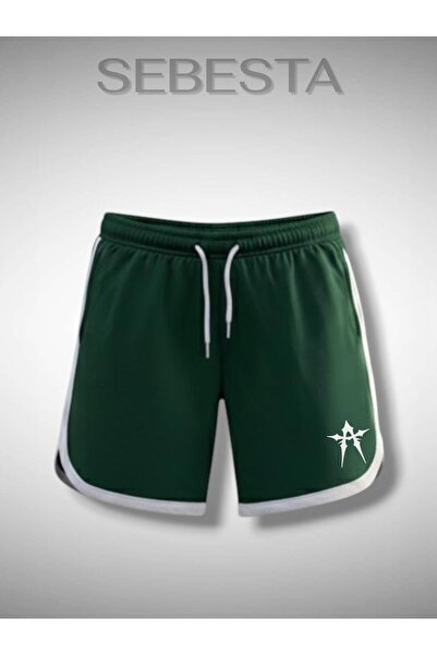 Sebesta Fashion - Printed Premium Jersey Ribbed Sports Shorts