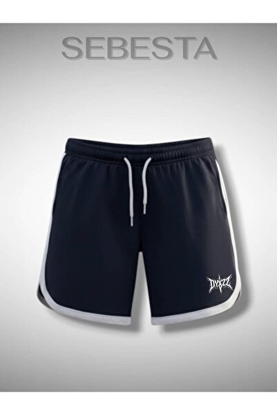 Sebesta Fashion - Printed Premium Jersey Ribbed Sports Shorts