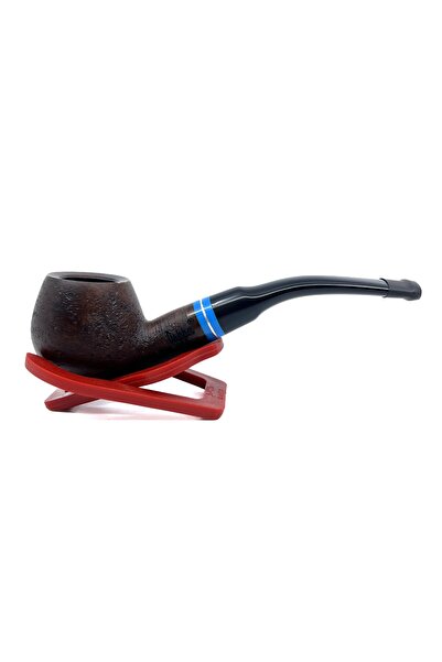 Dapper Bent Brandy Briar (Gül Kökü) 9 mm Filtreli El Yapımı Pipo - 3554