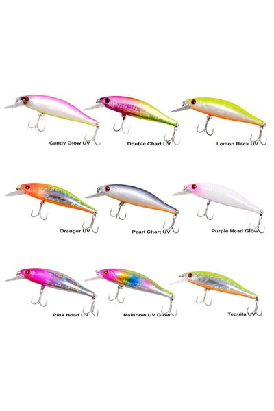 RYUJI Slalom Sinking 8cm 11gr Maket Yem