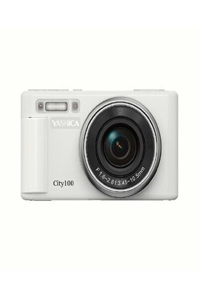 Canon Yashica City 100 Beyaz Dijital Fotoğraf Makinesi