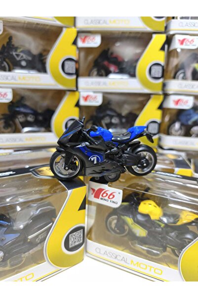 LRS STORE Metal Model Motorsiklet Oyuncak 7,5 cm Yüksek Kalite Koleksiyon Mot...