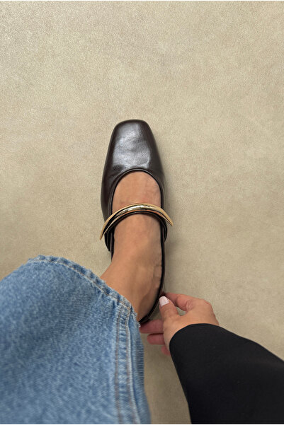 Mupa Shoes Γυναικεία Μπαλαρίνα Μπαλαρίνα ΠΙΣΤΟΣ ΚΑΦΕ