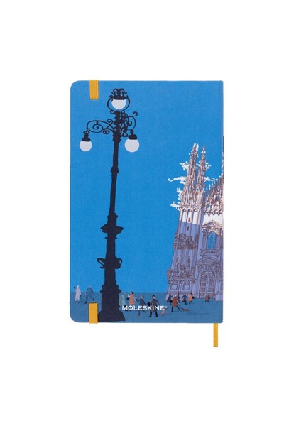 Moleskine Ediție Limitată Caietul cu dungi I am Milan 13x21