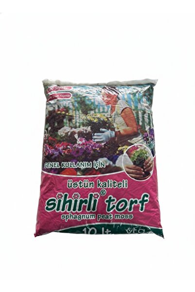 CICEKTESLIM SIHIRLI TORF TOPRAK ITHAL TORF PERLIT KARIŞIMI 10 LT