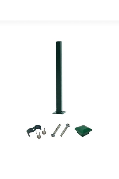 sulyra Panel Çit - Çim Çit Direği - 200 Cm - Aparatlarıyla