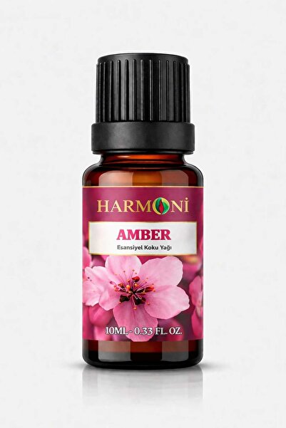 HARMONİ AMBER ÇİÇEĞİ Esansiyel Uçucu Koku 10ML Difüzör Esansı Buhurdanlık Yağ...