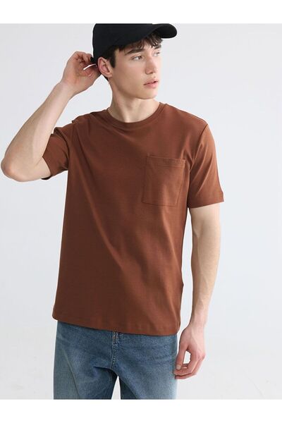LC Waikiki Xside Men's Crew Neck Pocket T-Shirt