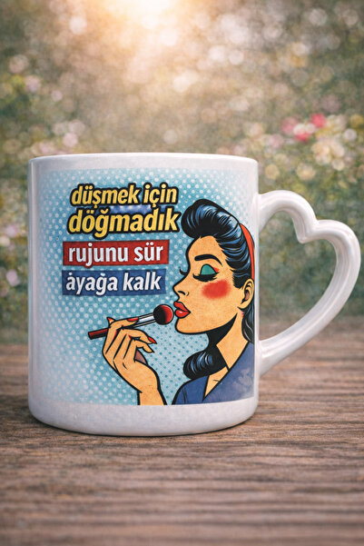 DKY كوب تحفيزي بتصميم خاص للنساء القويات مع عبارة "لم نولد لإنزالنا"، كوب هدي...