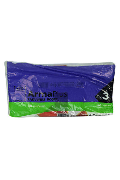 Generic Brand Armaplus reinforced bag pattern color 30x45 50 pieces no:3