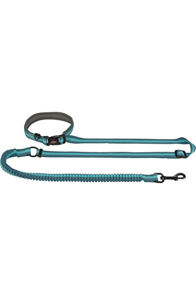 Trixie Lesa Jogging cu Amortizor 1.33-1.80 m/20 mm Petrol/Aqua, 12763