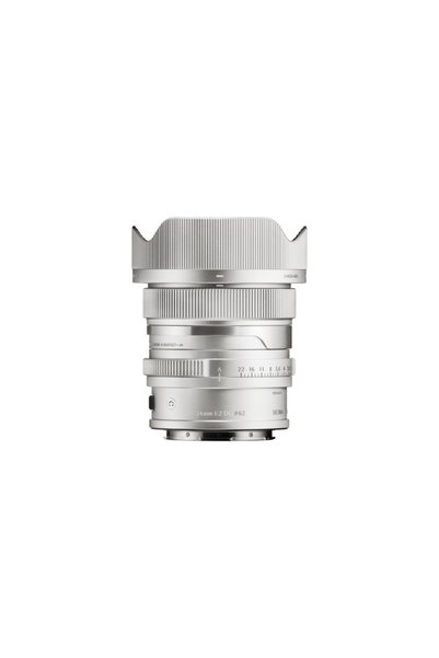 Sigma 24mm f/2 DG Contemporary Lens (L-Mount, Gümüş)