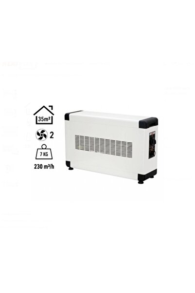 Board 3000W Monofaze Elektrikli Fanlı Isıtıcı Krem