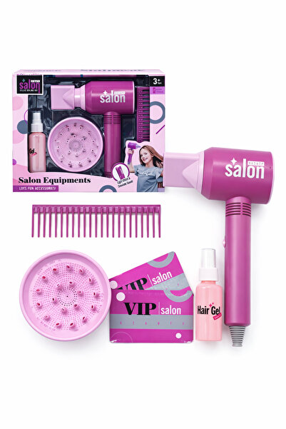 OEM Παιδικό παιχνίδι σεσουάρ μαλλιών με αξεσουάρ, 3 ταχύτητες, διαδραστικό σε...