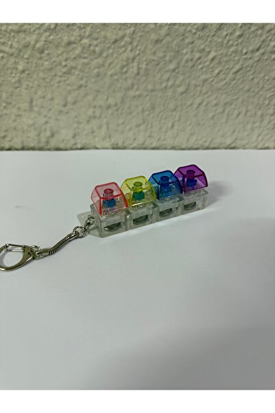 Led Anahtarlık Işıklı Klavye Anahtarlık