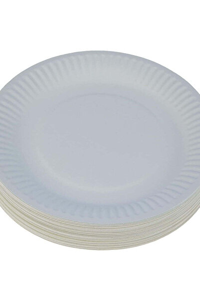 Hotpack 100 pcs Round Paper Plate 7"