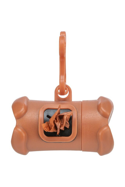 Trixie Dispenser Pungi Igienice, Plastic, 1 rola/15 buc, Diverse Culori, 22846