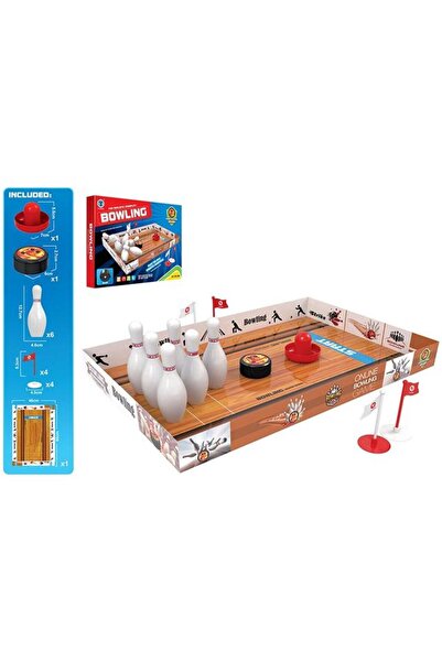Toybox مجموعة لعبة البولينج للأطفال، مجموعة بولينج صغيرة للعب داخل المنزل مع ...