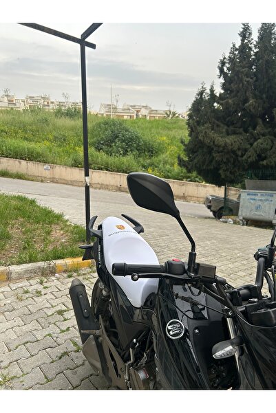 Utku Giyim MONDİAL DRİFT L UYUMLU BASKILI MOTOSİKLET SELE KOLTUK KILIFI BEYAZ...
