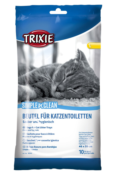 Trixie Pungi Igienice Simple'n'Clean, Pentru Litiera, L: Pana la 46x59 cm, 10...