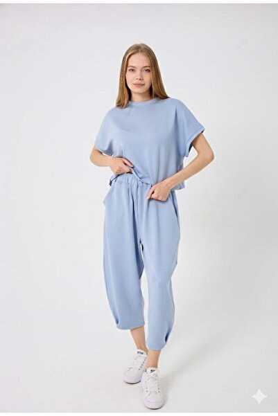 Trendingsize Modal Textured Short-Sleeved Shalwar Suit