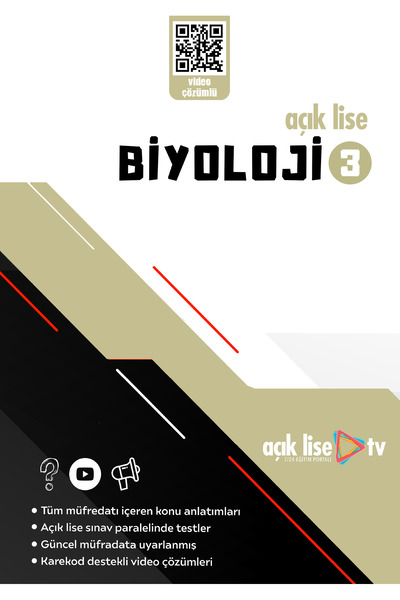 Açık Lise TV Açık Lise Biyoloji 3 - Konu Ve Soru - Güncel Müfredat