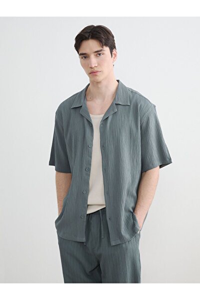 LC Waikiki Regular Fit Resort Collar Men's Shirt