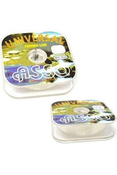 ASSO Universal 100Mt Monofilament Fishing Line White 0.50 mm