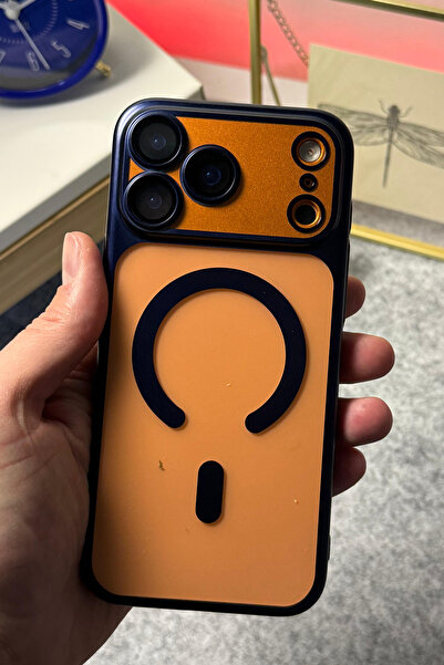 WANNA PROTECT Iphone 17 Pro Max Uyumlu Magsafe Destekli Kamera Ve Darbe Engel...