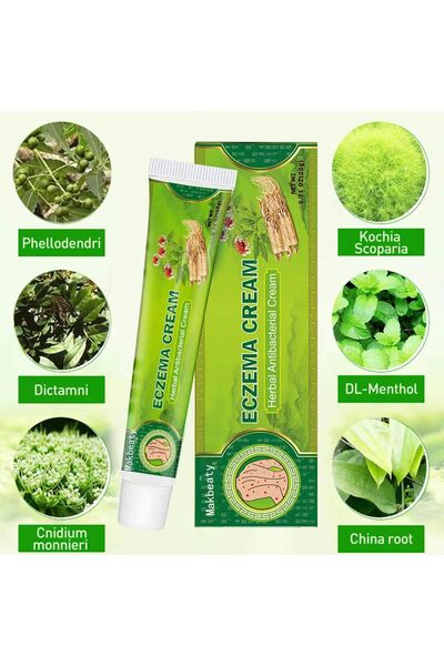 Makbeaty Herbal Cream, Antibacterial Cream for Body Itching