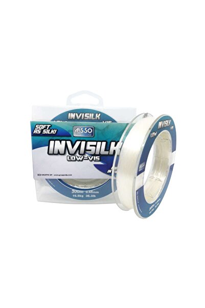 ASSO Invisilk Surf Casting 300mt خيط صيد أحادي الخيط باللون الأبيض
