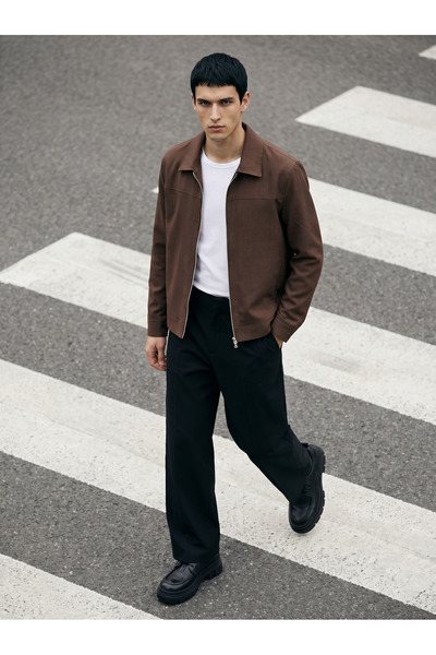 BASEL.CO Old Money Basic Design Thin Linen Jacket