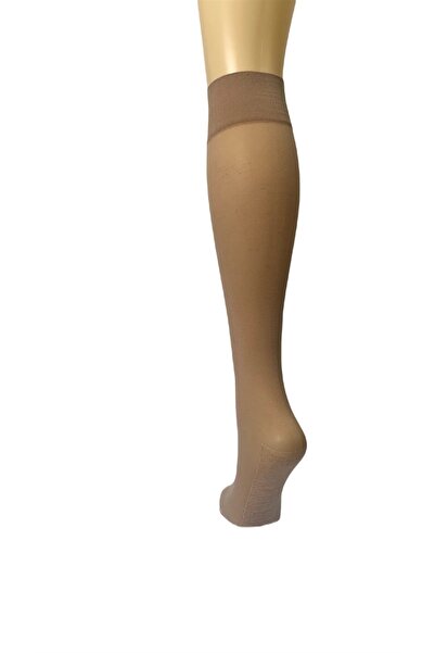 Dore Women's Bronze Color Comfortable Cotton Sole 20 Denim Knee-Length Socks ...