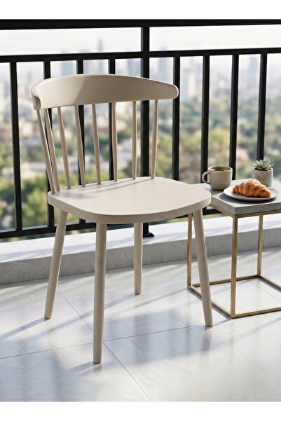 M SMART Modern Plastic Dining Chair - Versatile Chair for Kitchen, Office, Du...