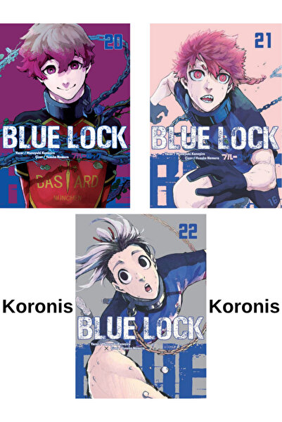 Komik Şeyler Blue Lock Cilt 20-21-22 Set (3'Kitap)