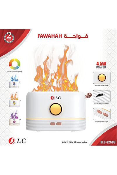 Unbranded/Generic جهاز ترطيب بالرذاذ العطري بقوة 6.5 واط من DLC، سعة خزان الم...