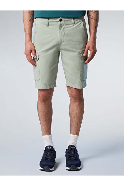 North Sails Regular Fit Pamuklu Stretch Çok Cepli Kargo Erkek Şort
