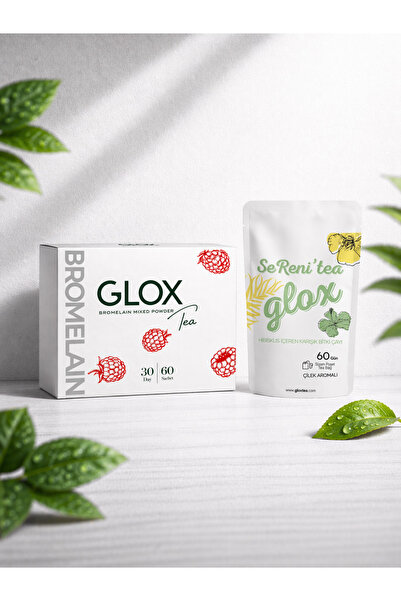 GLOX Tea ve Sereni'Tea 120 Adet 1 Aylık Kullanım Paketi