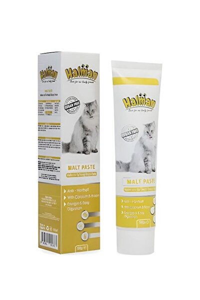 HALMAN Malt Paste Kedi Tüy Yumağı Önleyici Macun 100 GR