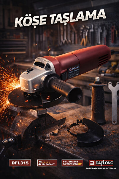 DAFLONG 115 MM BAKIR SARGILI TAŞLAMA MAKİNASI DFL-315