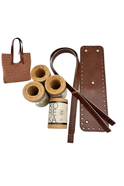 angel çanta aksesuar Σετ τσαντών Nezcraft Model Tan Color