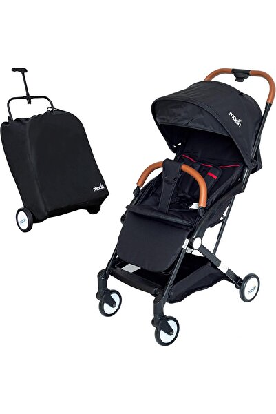 Moon عربة أطفال ريتي - أسود