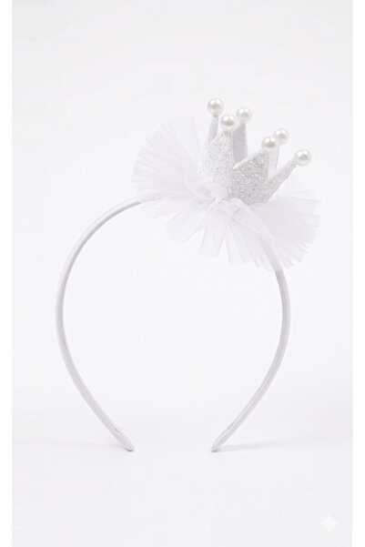 Laria Glittery Pearl Princess Baby Girl Party Crown