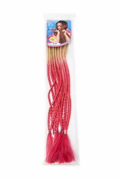 OEM Extensii Împletite Blond/Roz –Păr Sintetic pentru Box Braids, Lungime Mar...