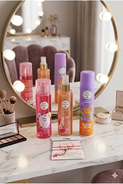 Bee Beauty Body Mist Sheer Love+ Body Mist Işıltılı Rose Gold & Kuru Şampuan ...