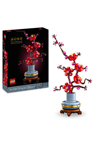 LEGO Set decorativ de flori cu model de floare de prun - Display 10369
